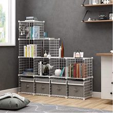 Transform Your Space with C&AHOME Wire Cube Storage Organizer – Ideal for Decluttering Your Living Room, Bedroom, or Office