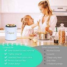 ÉLEVER Compost BIN - Farmhouse Kitchen Compost Bin