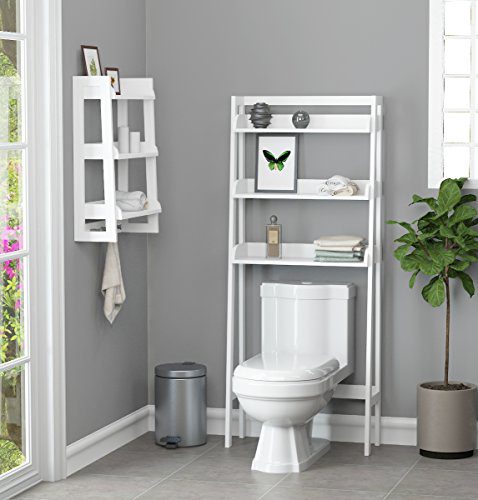 Over The Toilet 3-Shelf Bathroom Organizer