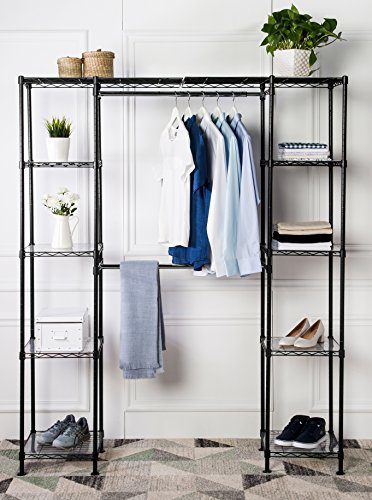 AmazonBasics Expandable Metal Hanging Storage Organizer