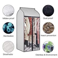 Univivi Hanging Garment Bags 54 inch Organizer Storage