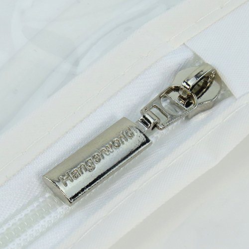 HANGERWORLD Clear 6ft Showerproof Zip Clothes