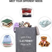 WOWLIVE 90L Large Rolling Laundry Hamper