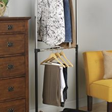 Whitmor Adjustable 2-Rod Garment Rack