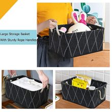 Storage Basket Large Felt Rectangular Storage Organizer
