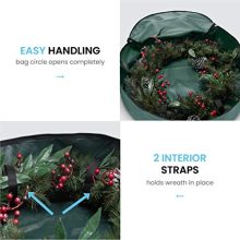 Premium Christmas Wreath Storage Bag 24”
