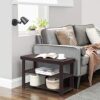 SONGMICS 3-Tier Bamboo Shoe Rack Bench