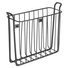 iDesign Classico Steel Wall Mount Magazine Holder