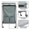 PARANTA Foldable Ironing Board Laundry Sorter Cart