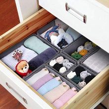 HOMFA Closet Drawer Organizer Foldable Fabric