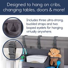 hiccapop Nursery Organizer and Baby Diaper Caddy