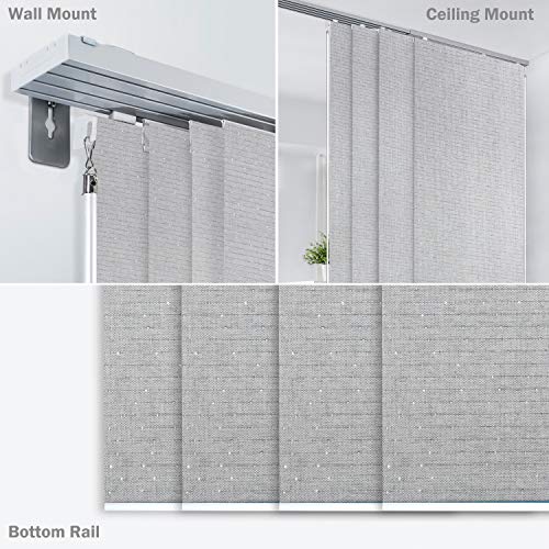 GoDear Design Deluxe Adjustable Sliding Panel Track