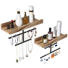 Hanging Jewelry Organizer Wall Mounted Earring Holder