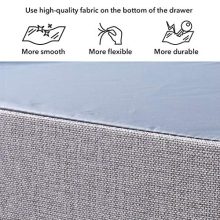 Drawer Fabric Dresser Storage Tower, Organizer Unit for Bedroom