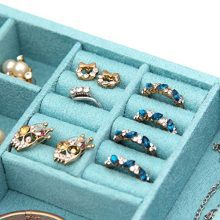 KLOUD City Two-Layer lint Jewelry Box