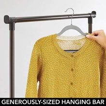 Laundry Sorter with Wheels and Attached Steel Hanging Bar