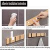 Wooden Wall Mounted Folding Rack