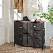 SONGMICS Wide Dresser, Fabric Drawer Dresser