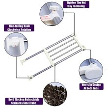 Nature Love Expandable Closet Tension Shelf Storage Rack