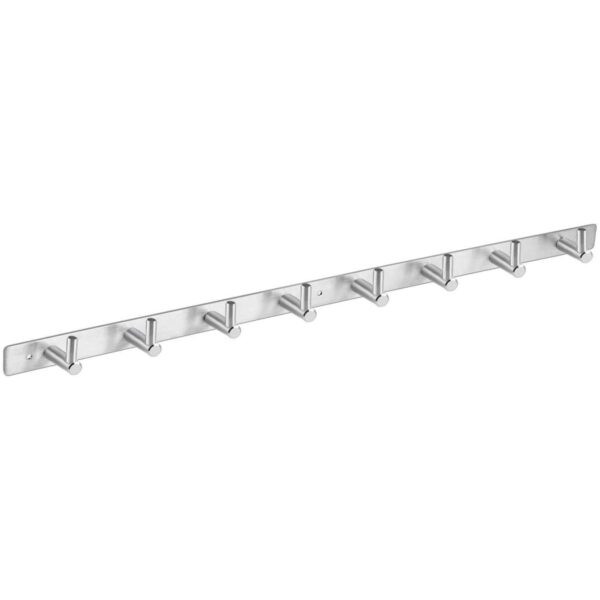 Amzdeal Wall Mounted Coat Rack - 8 Pegs 24" Modern Hook