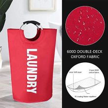 TEHOOK Tall Collapsible Laundry Basket