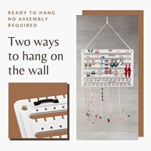 Hanging Jewelry Organizer Earring Organizer Necklace