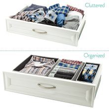Drawer Organizer Divider Dresser Storage Baskets