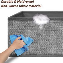 Criusia Drawer Organizer, 4 Set Foldable Underwear