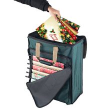 Premium Holiday Storage for Gift Wrap and Bags