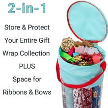 clutter armour Wrapping Paper Storage – Gift Wrap Organizer