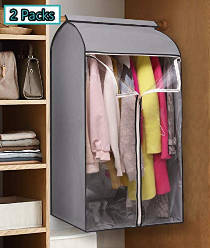 MISSLO 43" Hanging Garment Bags for Storage
