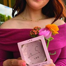 Lucky Feather Zodiac Ring Dish for Women and Girls