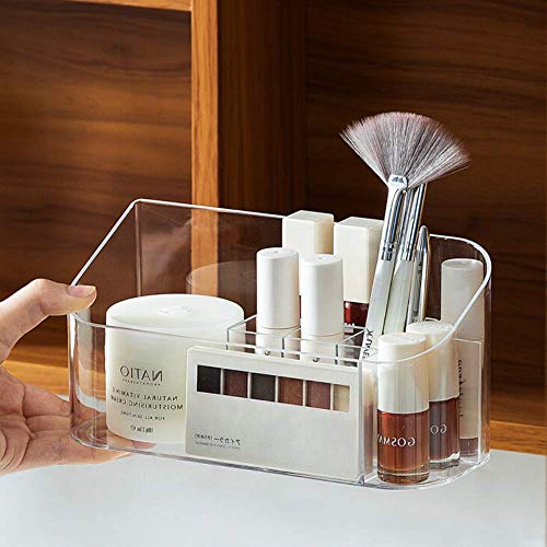 SUNFICON Makeup Tray Organizer Bathroom Cabinet Cosmetic Storage