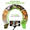 Dual Rotating Outdoor Garden Compost Bin