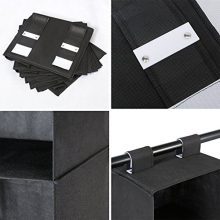 6-Shelf Hanging Clothes Storage Box Collapsible