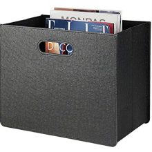 Foldable Magazine Rack Storage Bin Organizer for Home or Office
