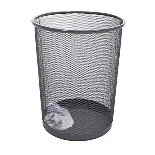 Smart Design Steel Metal Mesh Waste Basket