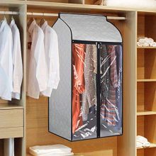 Univivi Hanging Garment Bags 43 inch Organizer Storage