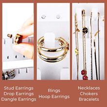 Hanging Jewelry Organizer Earring Organizer Necklace