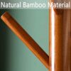 Bamboo Free Standing Coat Rack Stand