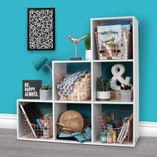 Diversified Scoop Wire Basket Vintage-Inspired Steel Storage