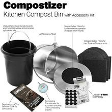 Compostizer Introducing Stainless Steel 1.3 Gal