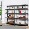 Yaheetech Heavy Duty 2 Packs Shelving 5-Shelf Shelving Unit