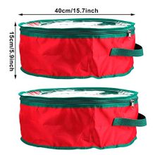 Tear Resistant Clean Up Portable Artificial Wreaths Organizer