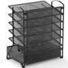 Document File Tray Organizer with Supplies