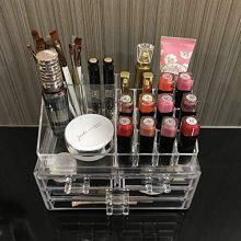 Makeup Cosmetic Storage Organizer for Easy Visibility