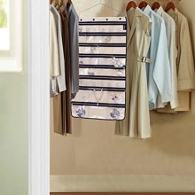MISSLO Zippered Jewelry Organizer Hanging For Travel