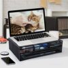 Metal Mesh Desk Organizer with Dual Pull