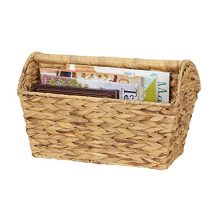 Wicker Magazine Rack Natural