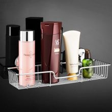 SANNO Bathroom Shower Caddy Bath Shelf Storage Combo Organizer